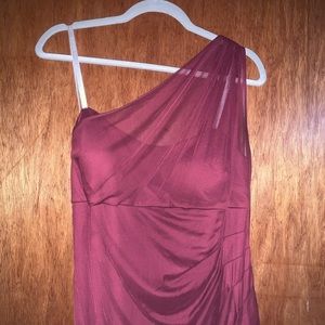 Bridesmaids dress from David’s Bridal